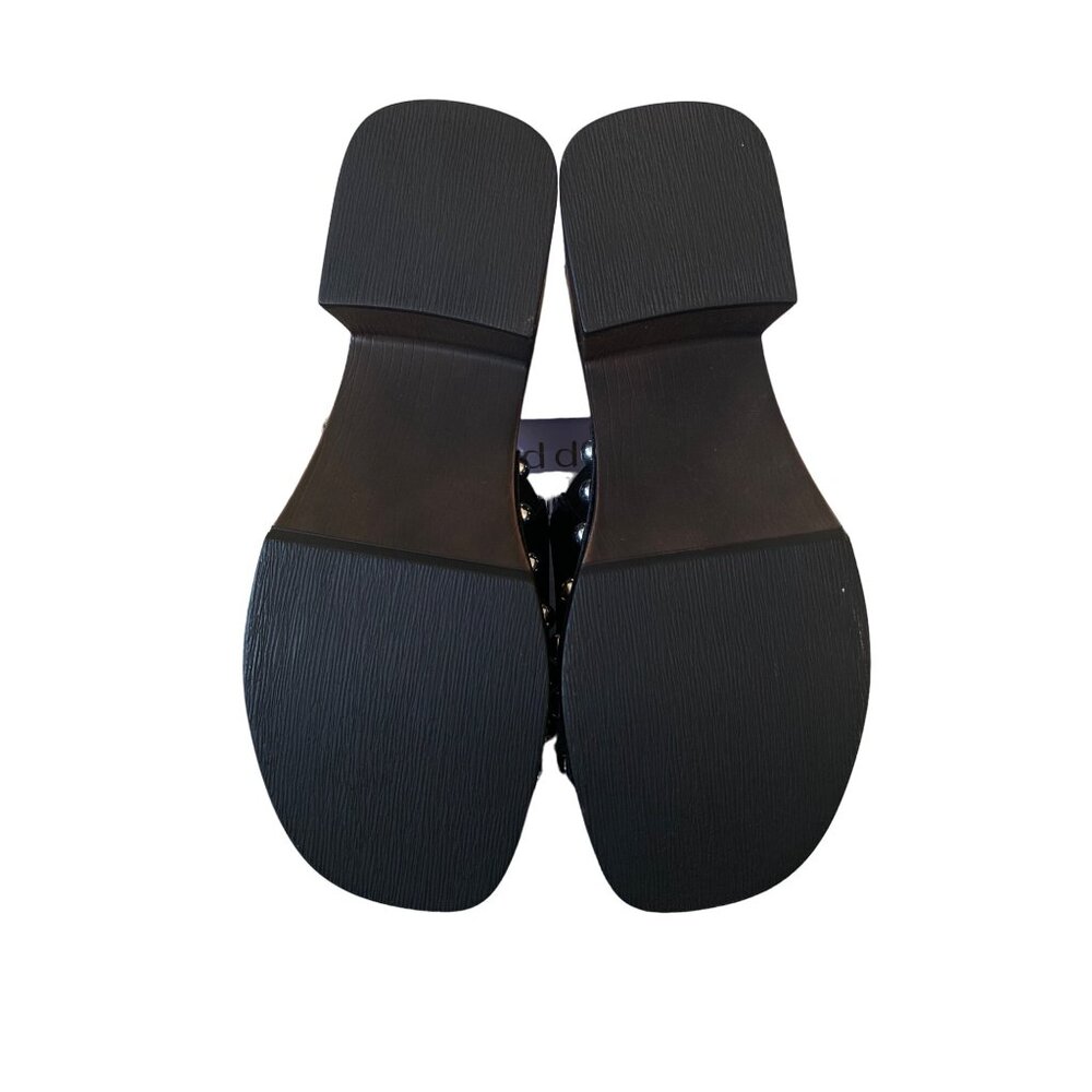 Madden Girl Black Studded Sandals - Picture 4 of 5